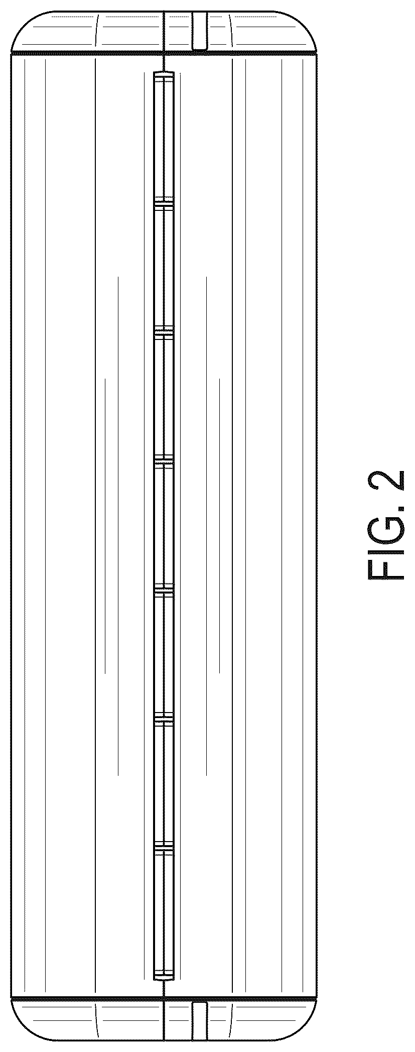 Patent USD1043098 Figure 2 – Medication container