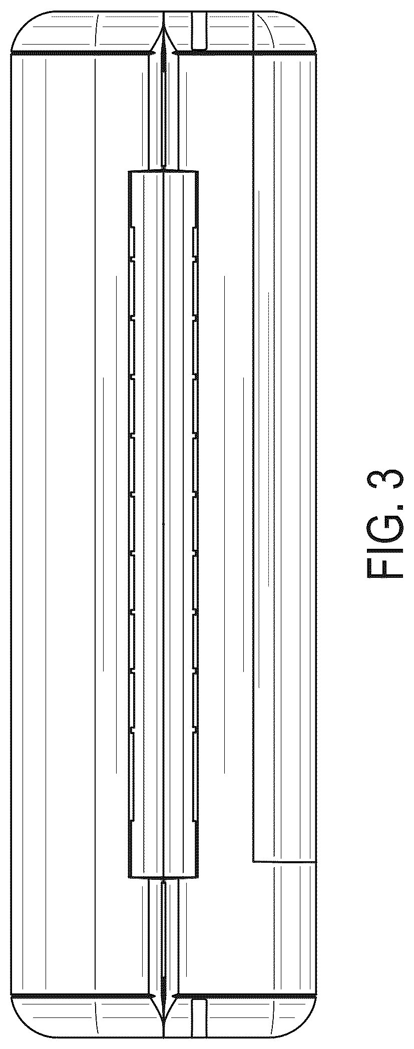 Patent USD1043098 Figure 3 – Medication container