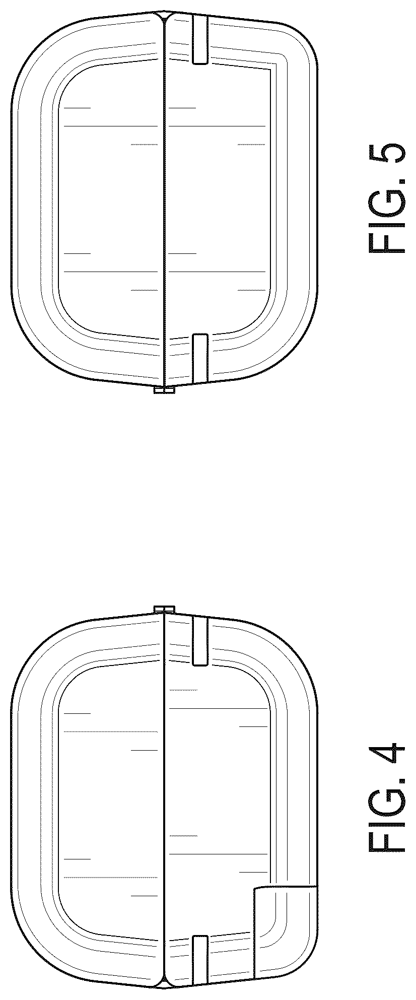 Patent USD1043098 Figure 4 – Medication container