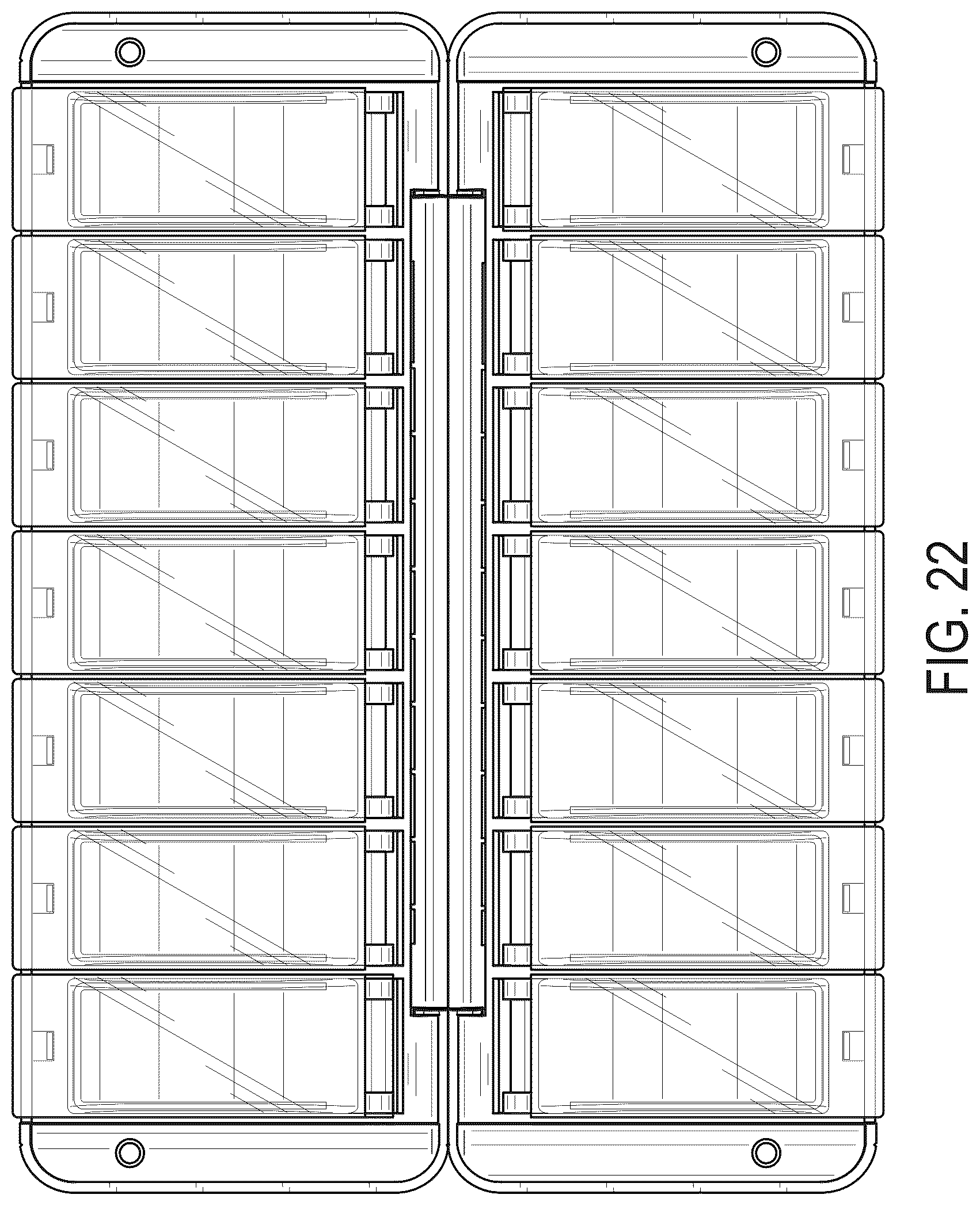 Patent USD1043098 Figure 19 – Medication container