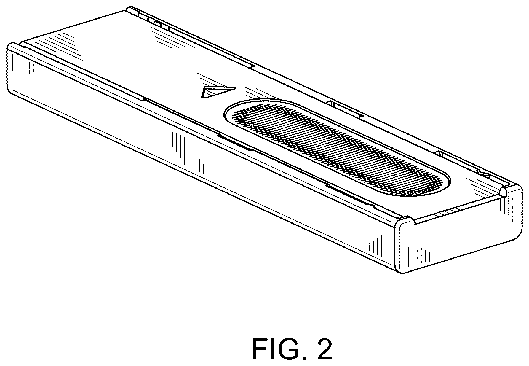 Patent USD1043099 Figure 2 – Case for mechanical pencil leads