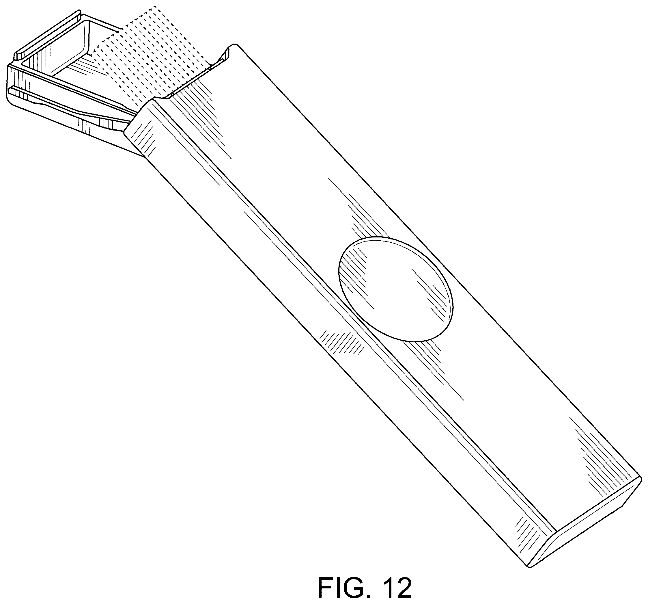 Patent USD1043099 Figure 12 – Case for mechanical pencil leads