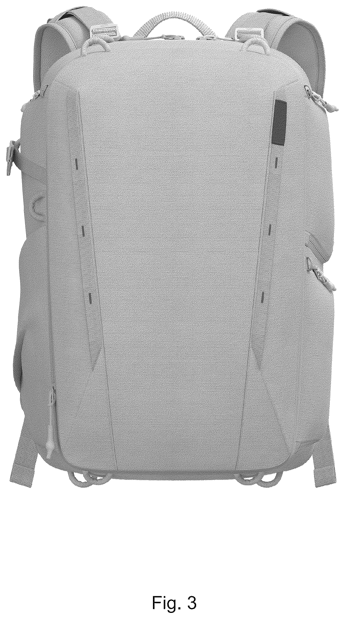 Patent USD1043100 Figure 3 – Backpack