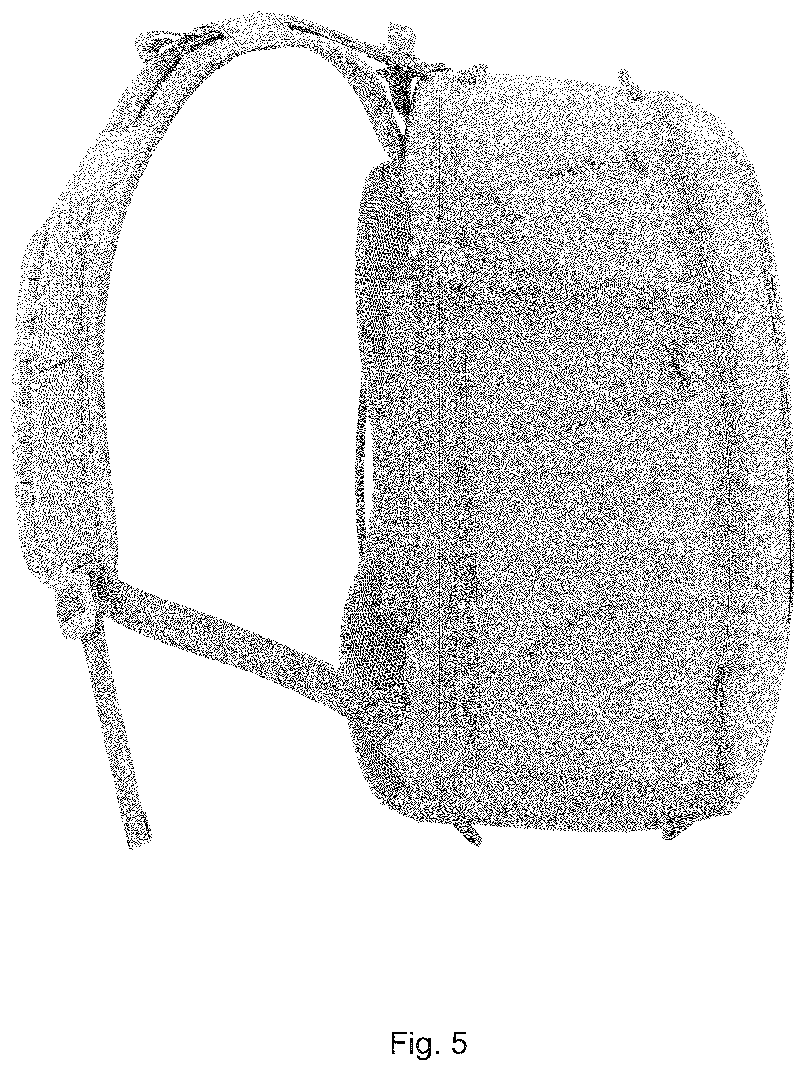 Patent USD1043100 Figure 5 – Backpack