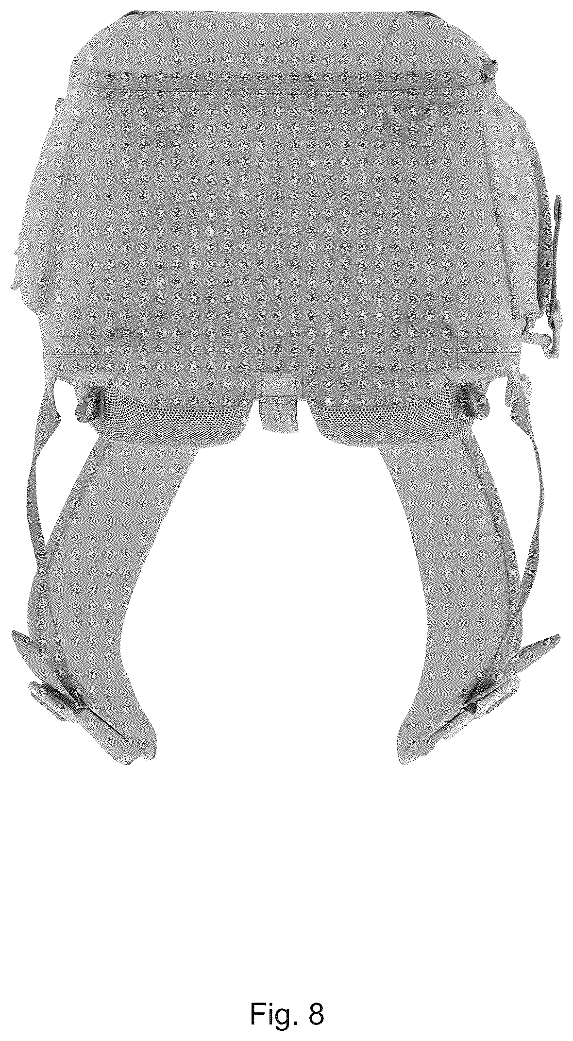 Patent USD1043100 Figure 8 – Backpack
