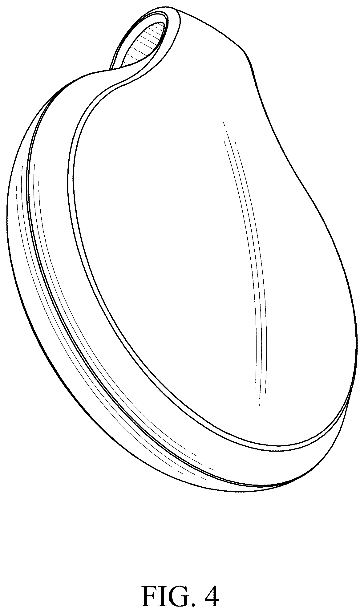 Patent USD1043102 Figure 4 – Accessory for an electronic device
