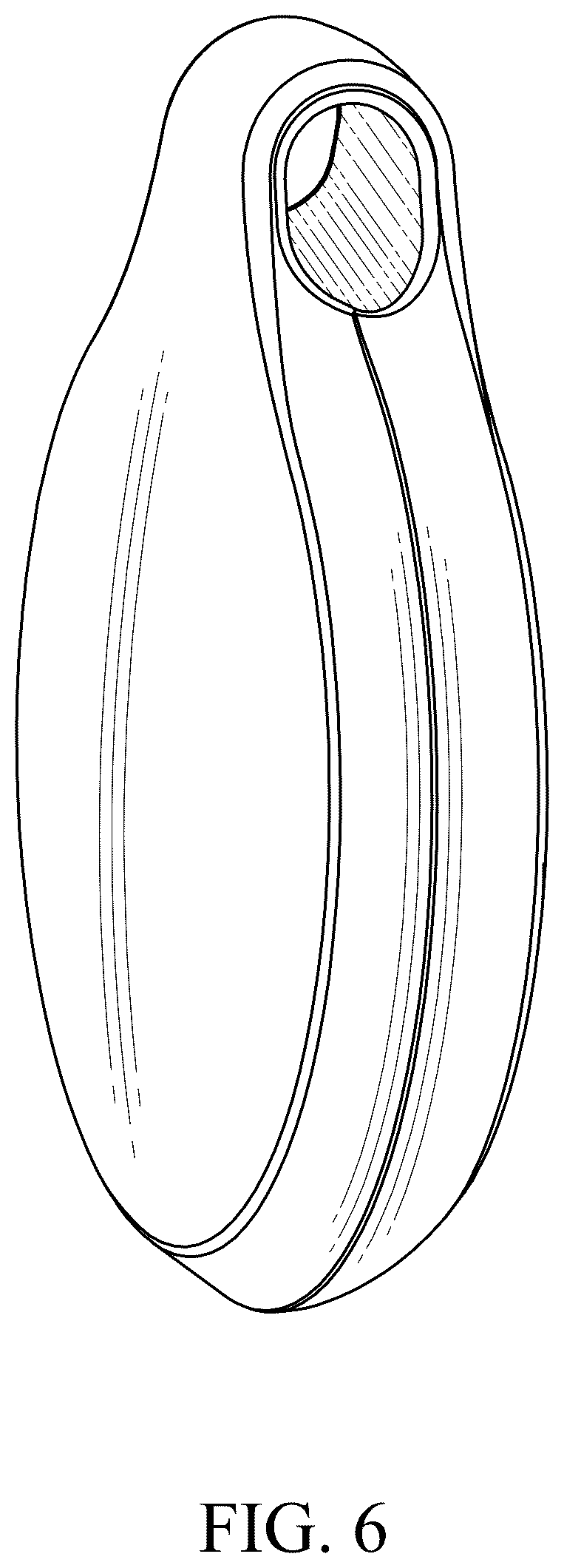 Patent USD1043102 Figure 6 – Accessory for an electronic device