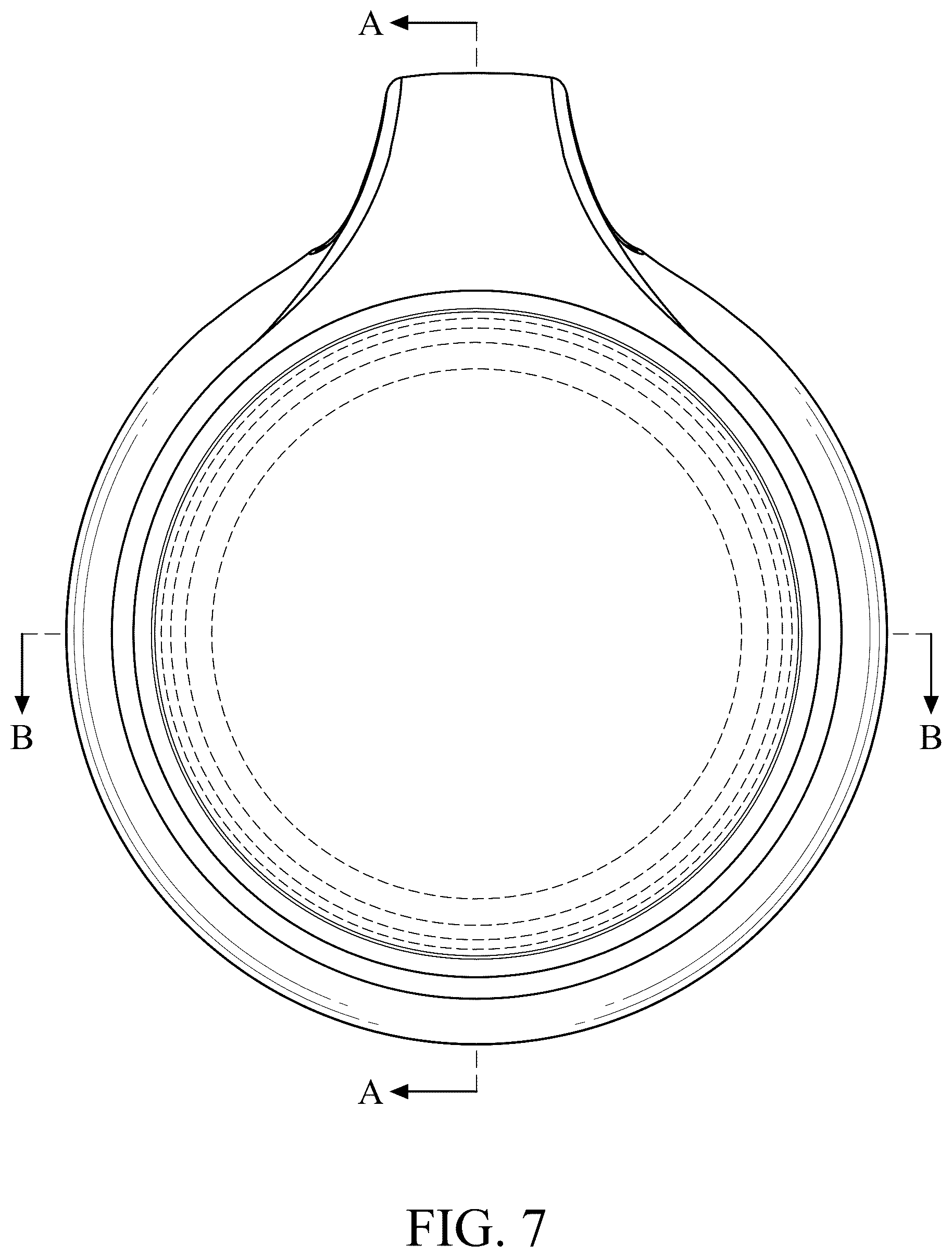 Patent USD1043102 Figure 7 – Accessory for an electronic device