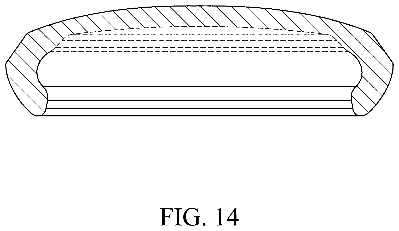 Patent USD1043102 Figure 14 – Accessory for an electronic device