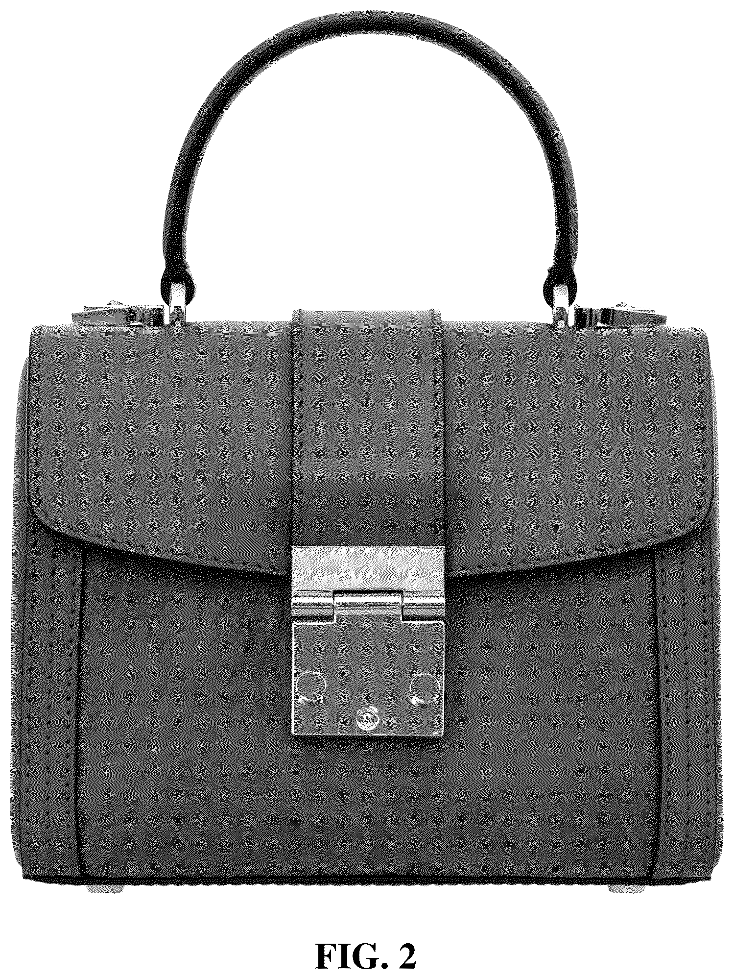 Patent USD1043105 Figure 2 – Bag