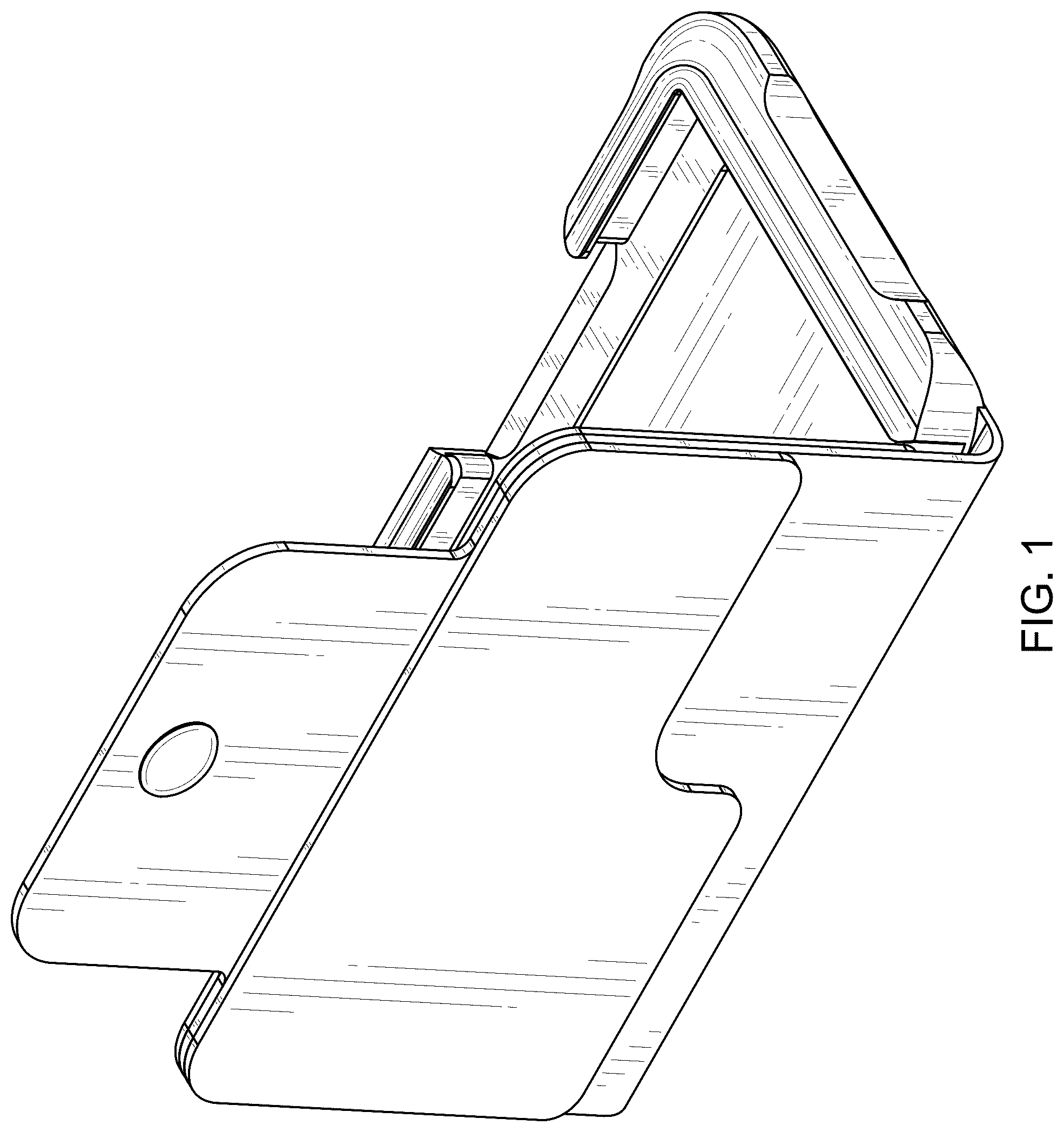 Patent USD1043106 Figure 1 – Card holder wallet