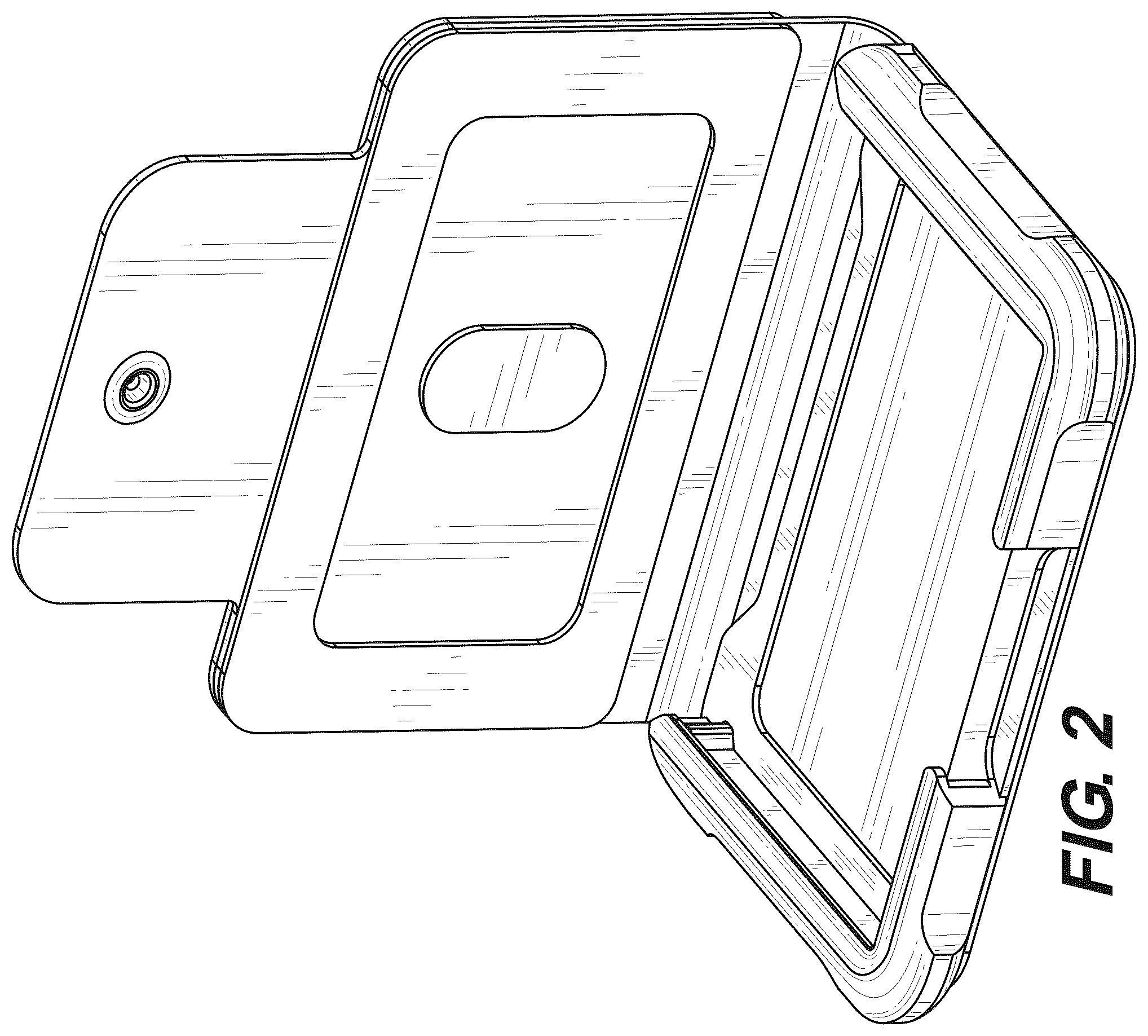 Patent USD1043106 Figure 2 – Card holder wallet