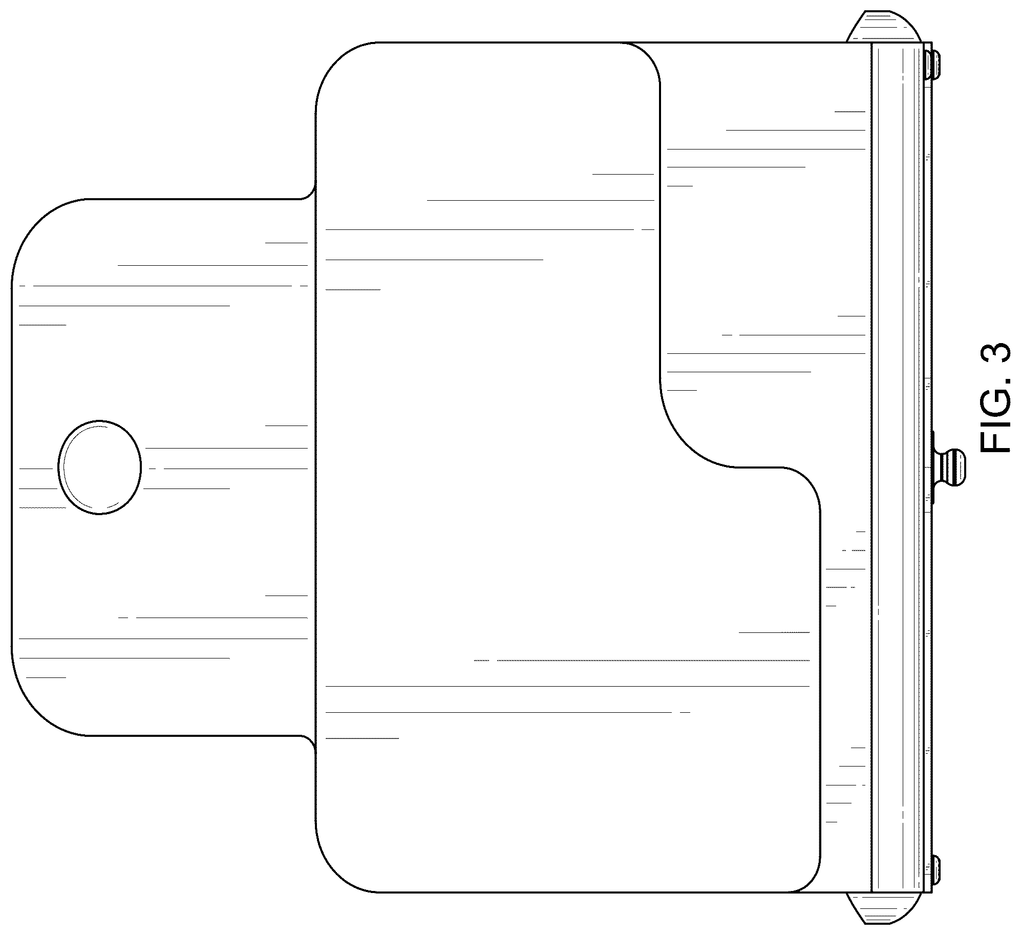 Patent USD1043106 Figure 3 – Card holder wallet