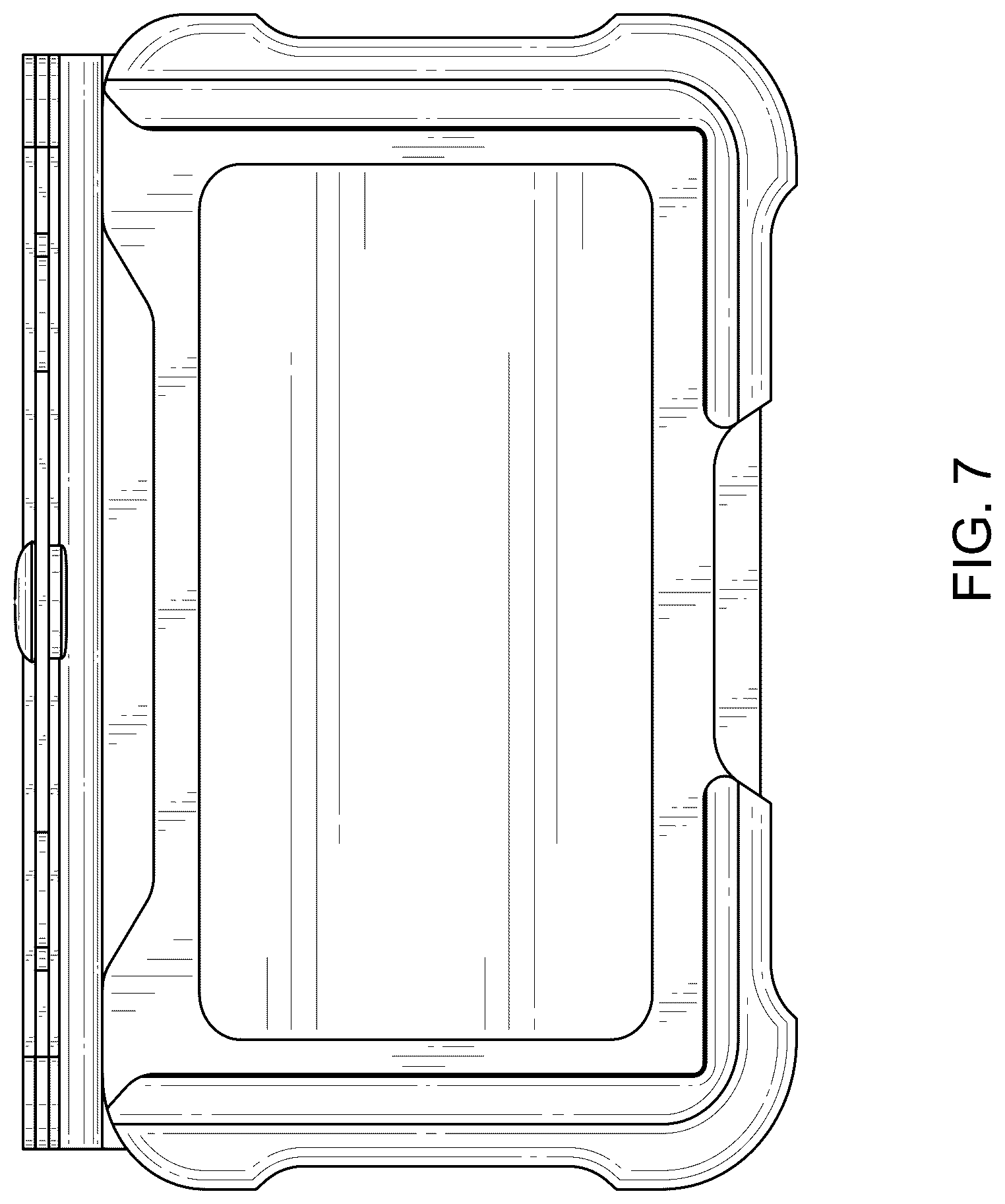Patent USD1043106 Figure 7 – Card holder wallet