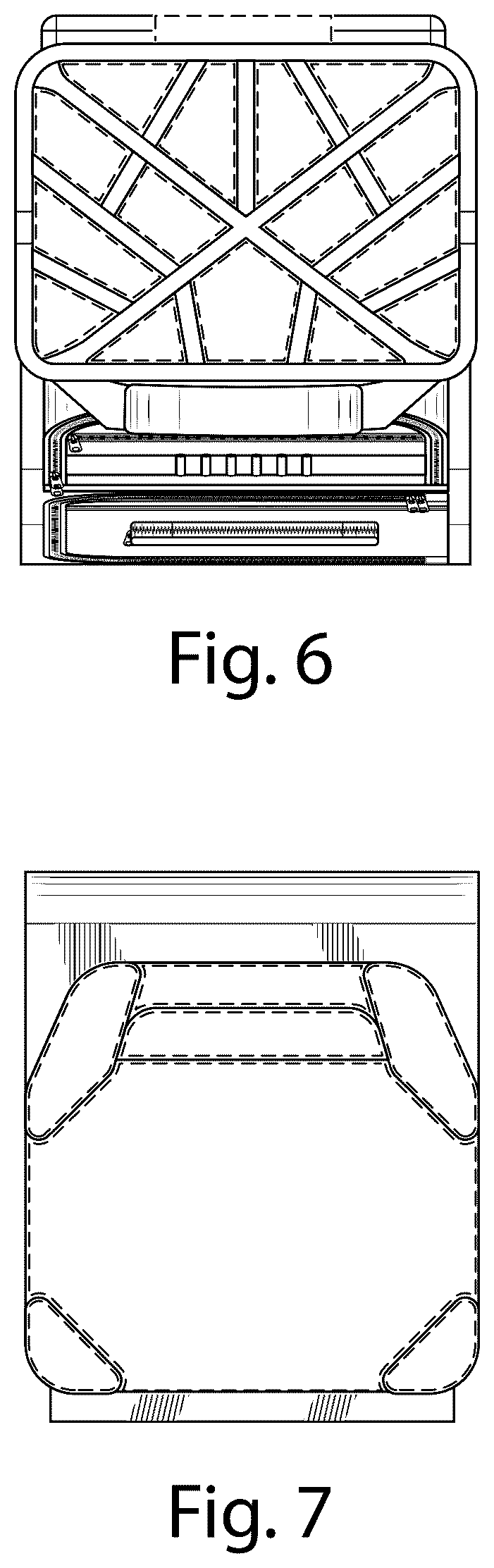 Patent USD1043107 Figure 6 – Golf tower bag