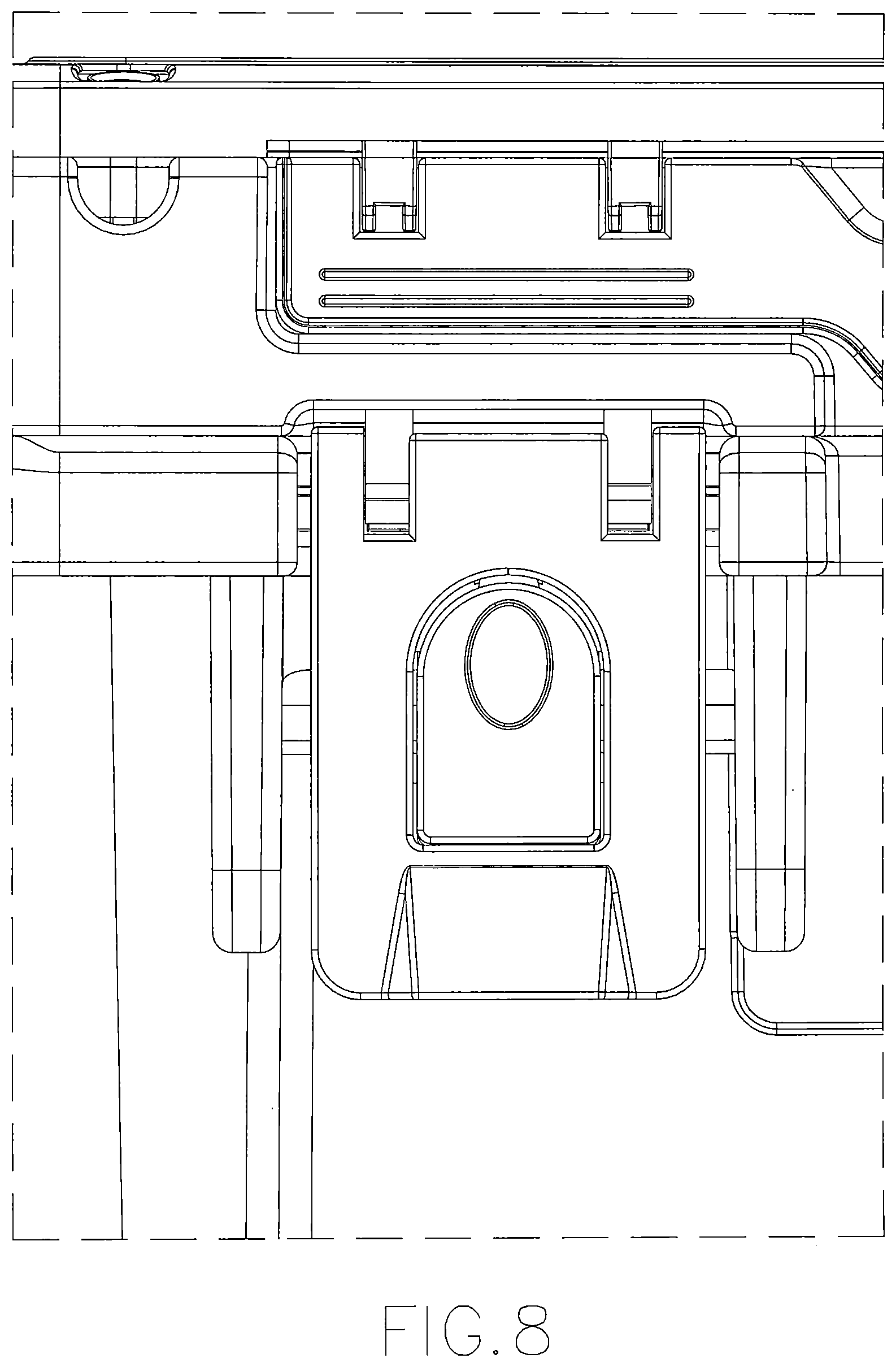 Patent USD1043108 Figure 8 – Fishing lure box