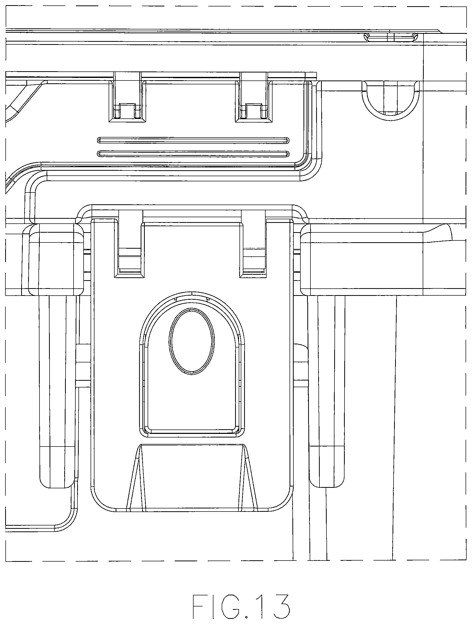 Patent USD1043108 Figure 13 – Fishing lure box