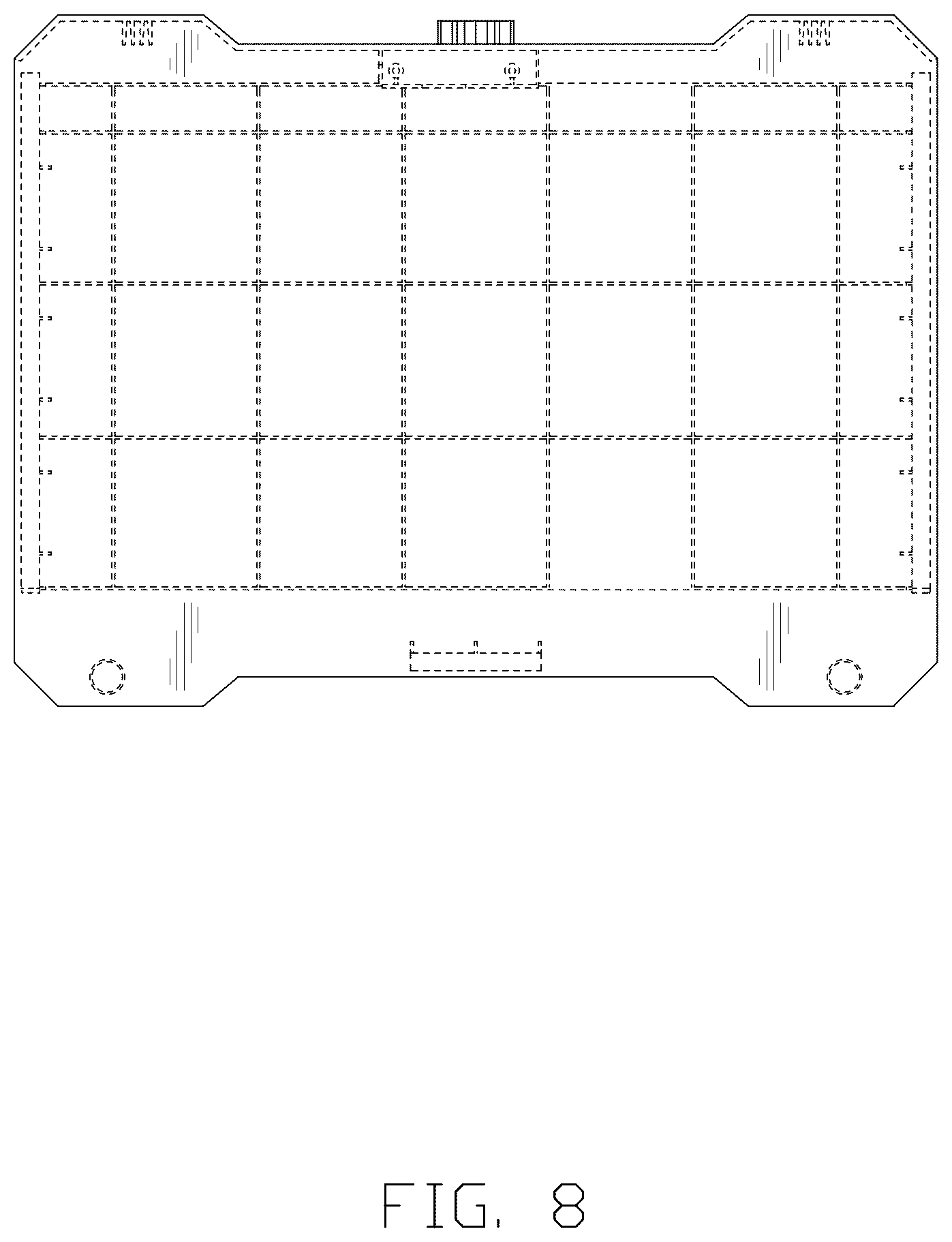 Patent USD1043112 Figure 8 – Tool box
