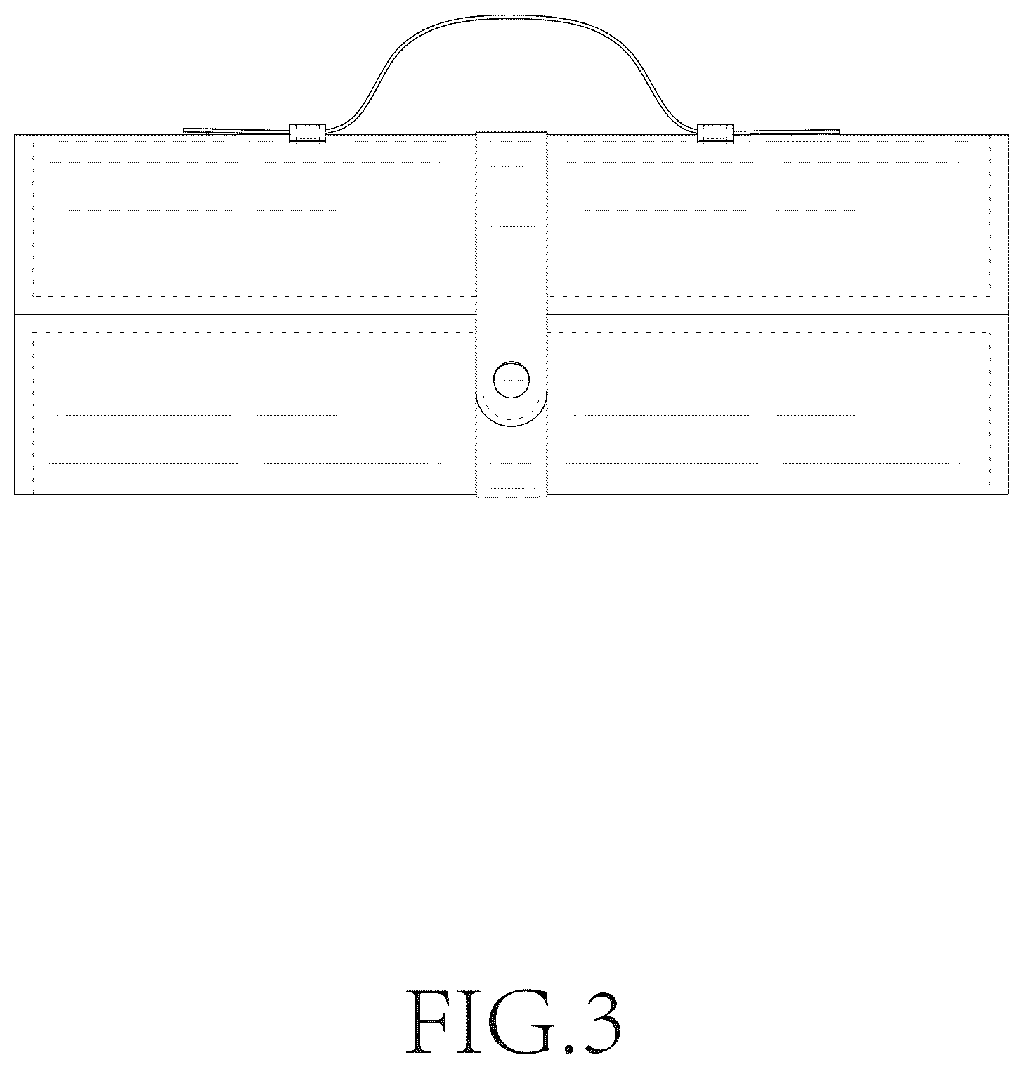 Patent USD1043113 Figure 3 – Storage box
