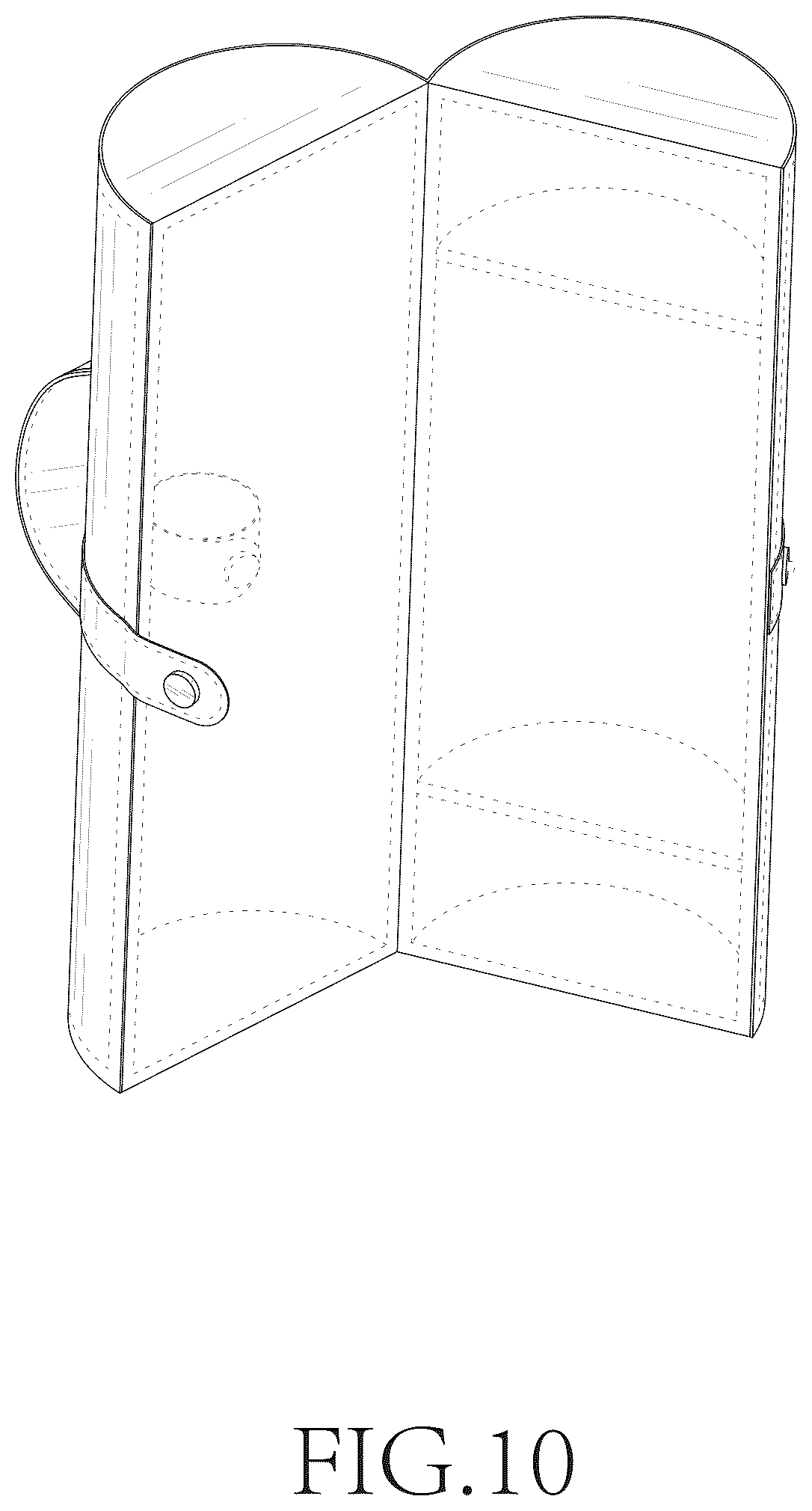 Patent USD1043113 Figure 10 – Storage box
