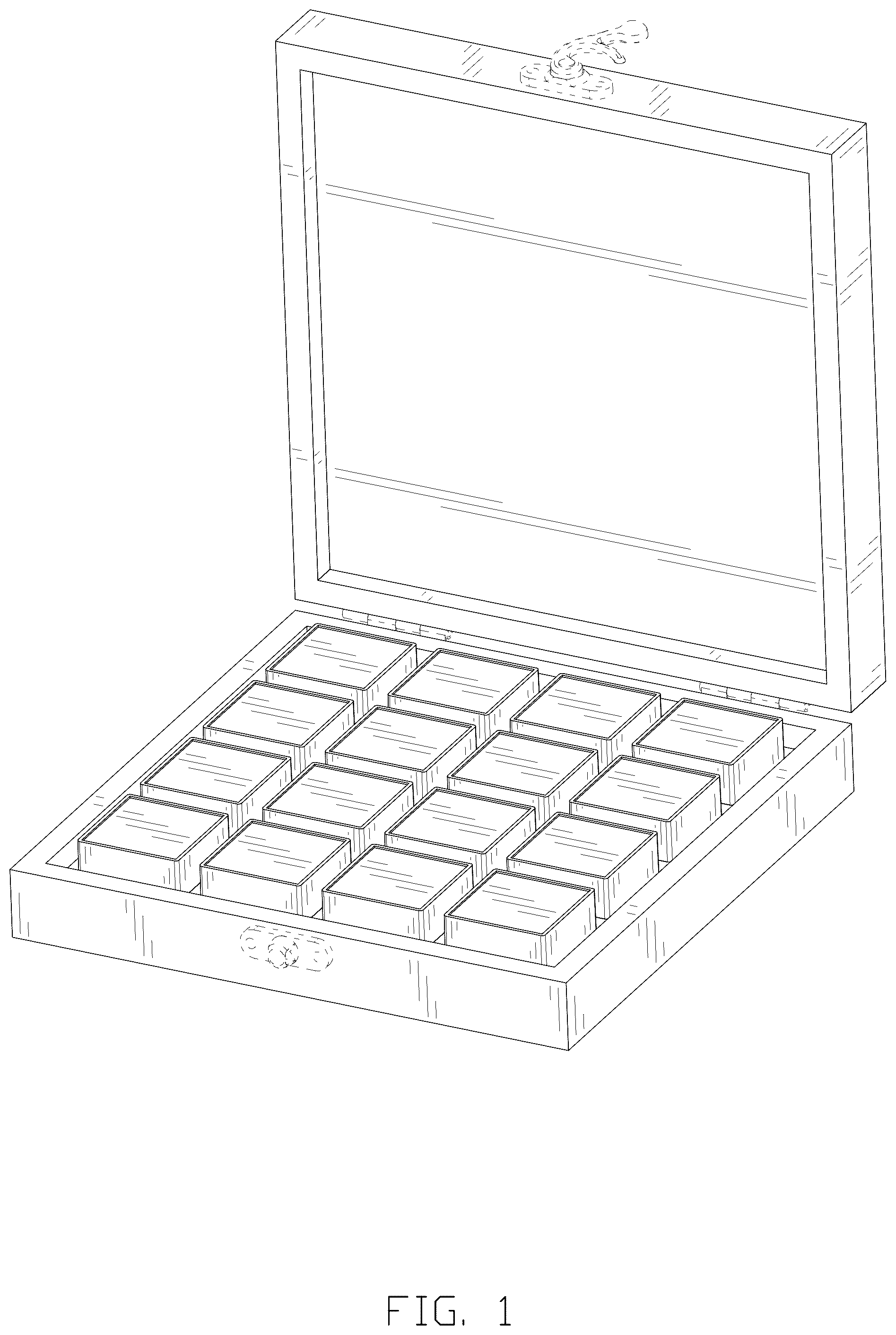 Patent USD1043115 Figure 1 – Seed organizer