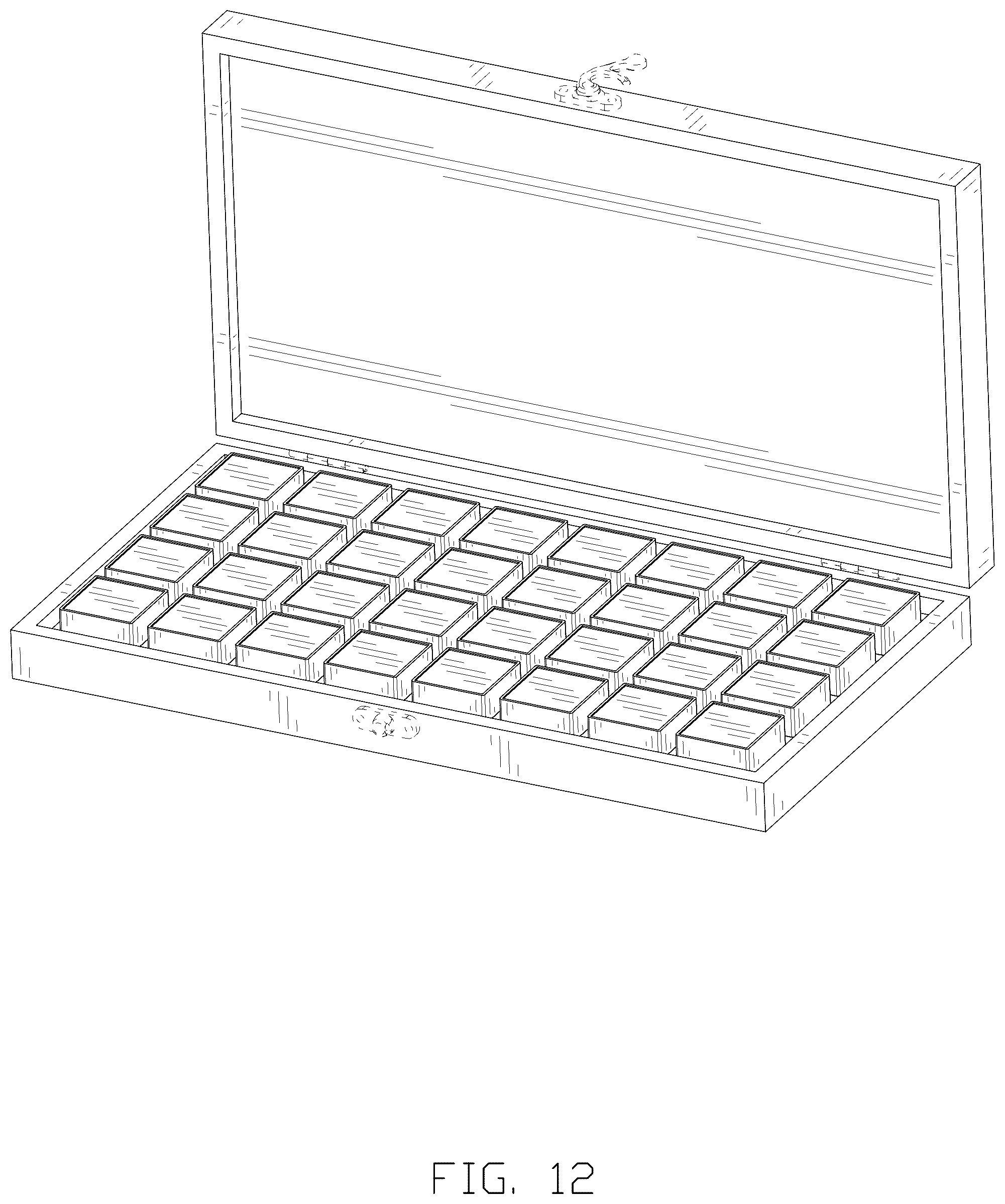 Patent USD1043115 Figure 12 – Seed organizer