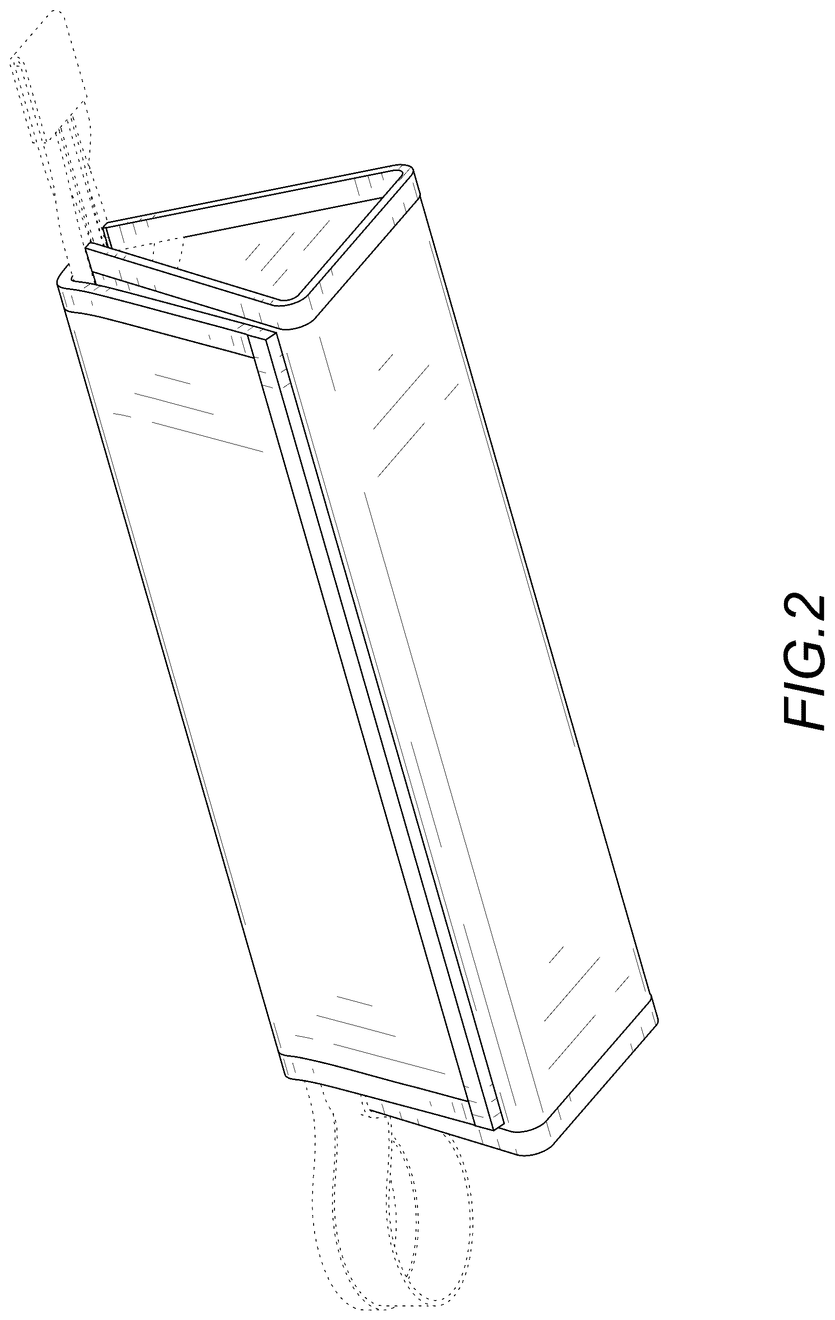 Patent USD1043116 Figure 2 – Hair tools travel bag