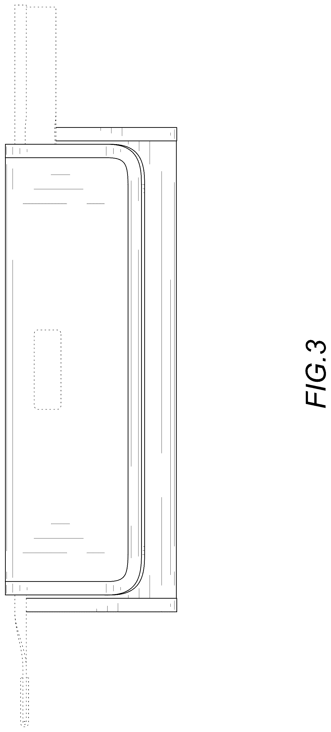 Patent USD1043116 Figure 3 – Hair tools travel bag