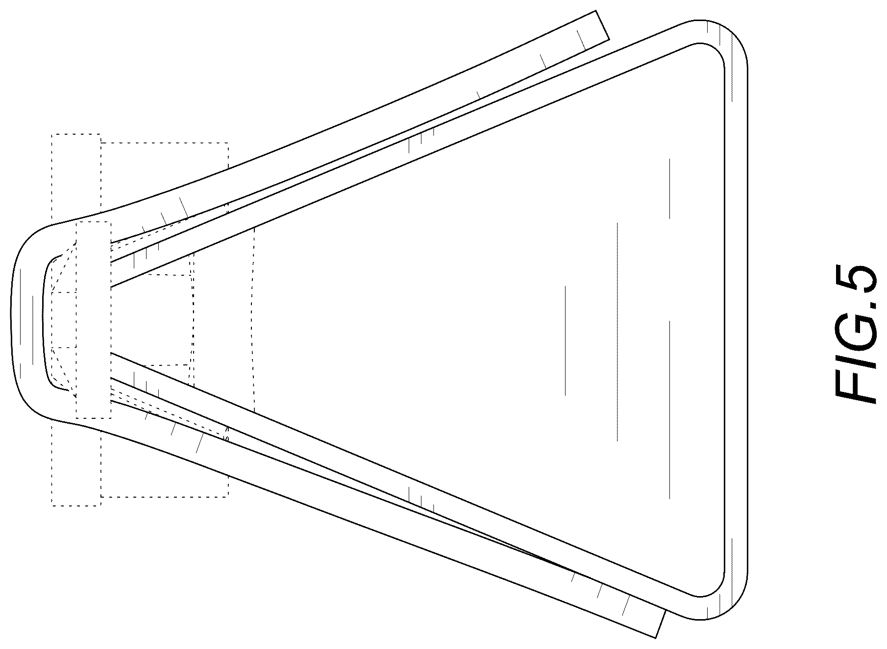 Patent USD1043116 Figure 5 – Hair tools travel bag