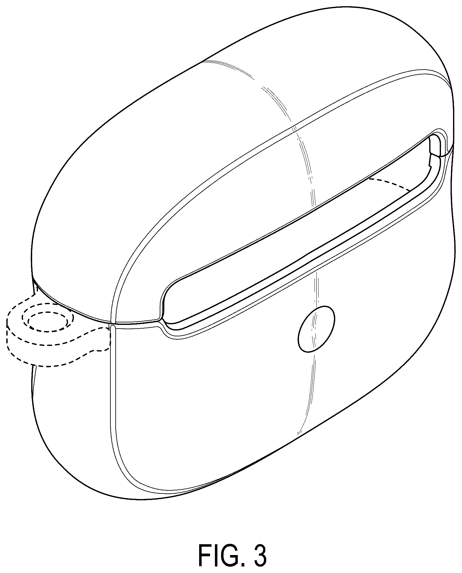 Patent USD1043118 Figure 3 – Cover for earphone case