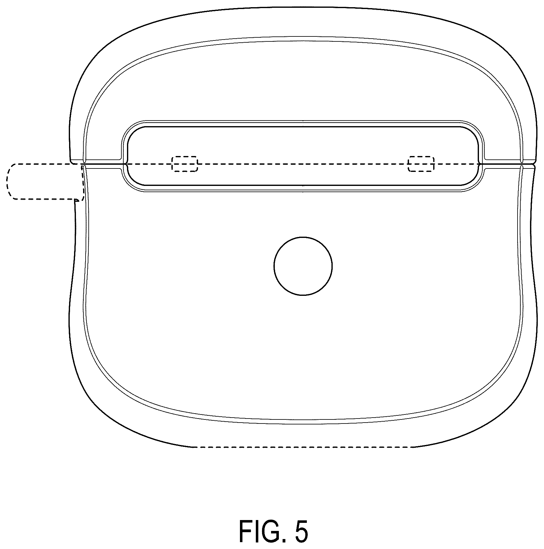 Patent USD1043118 Figure 5 – Cover for earphone case