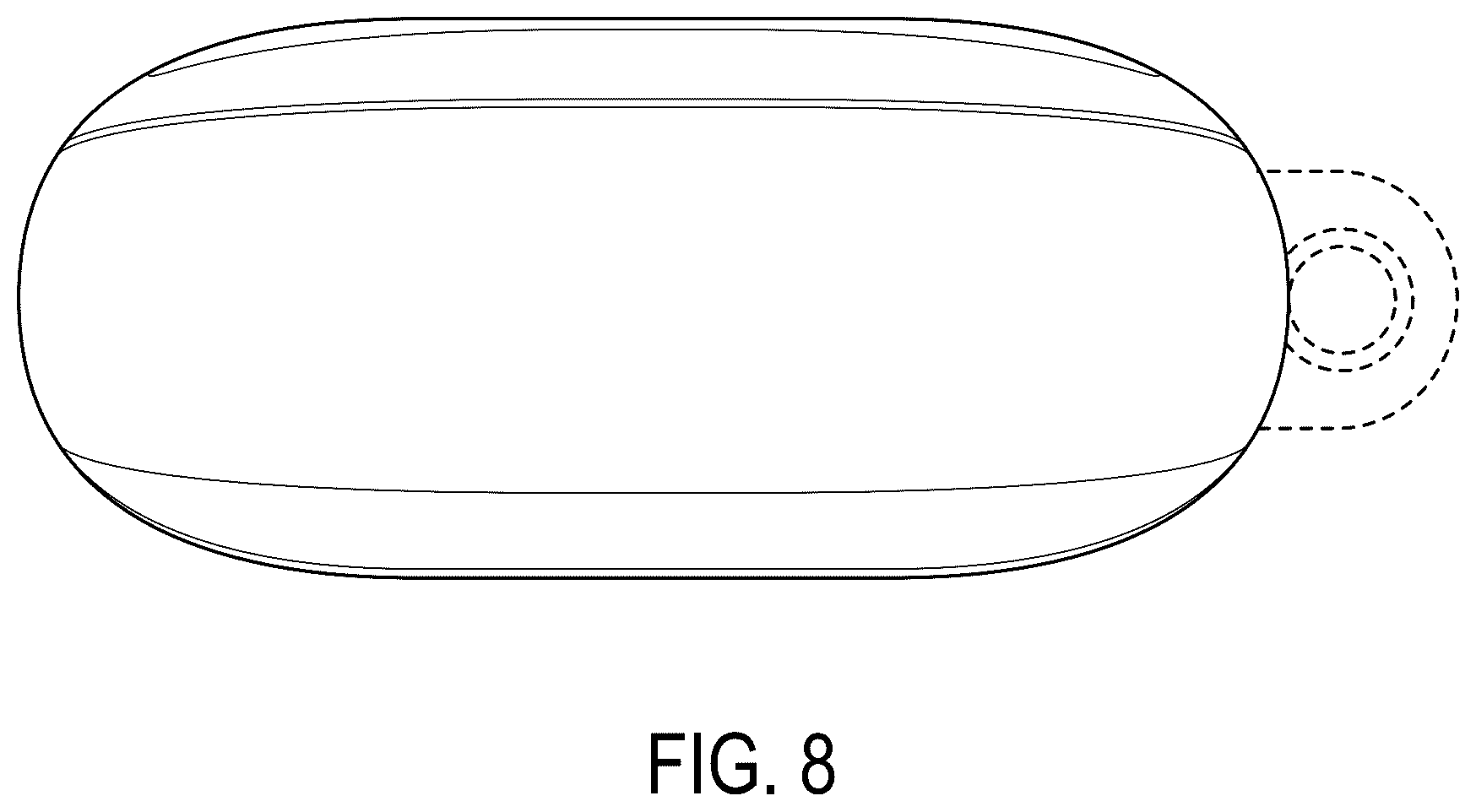 Patent USD1043118 Figure 8 – Cover for earphone case