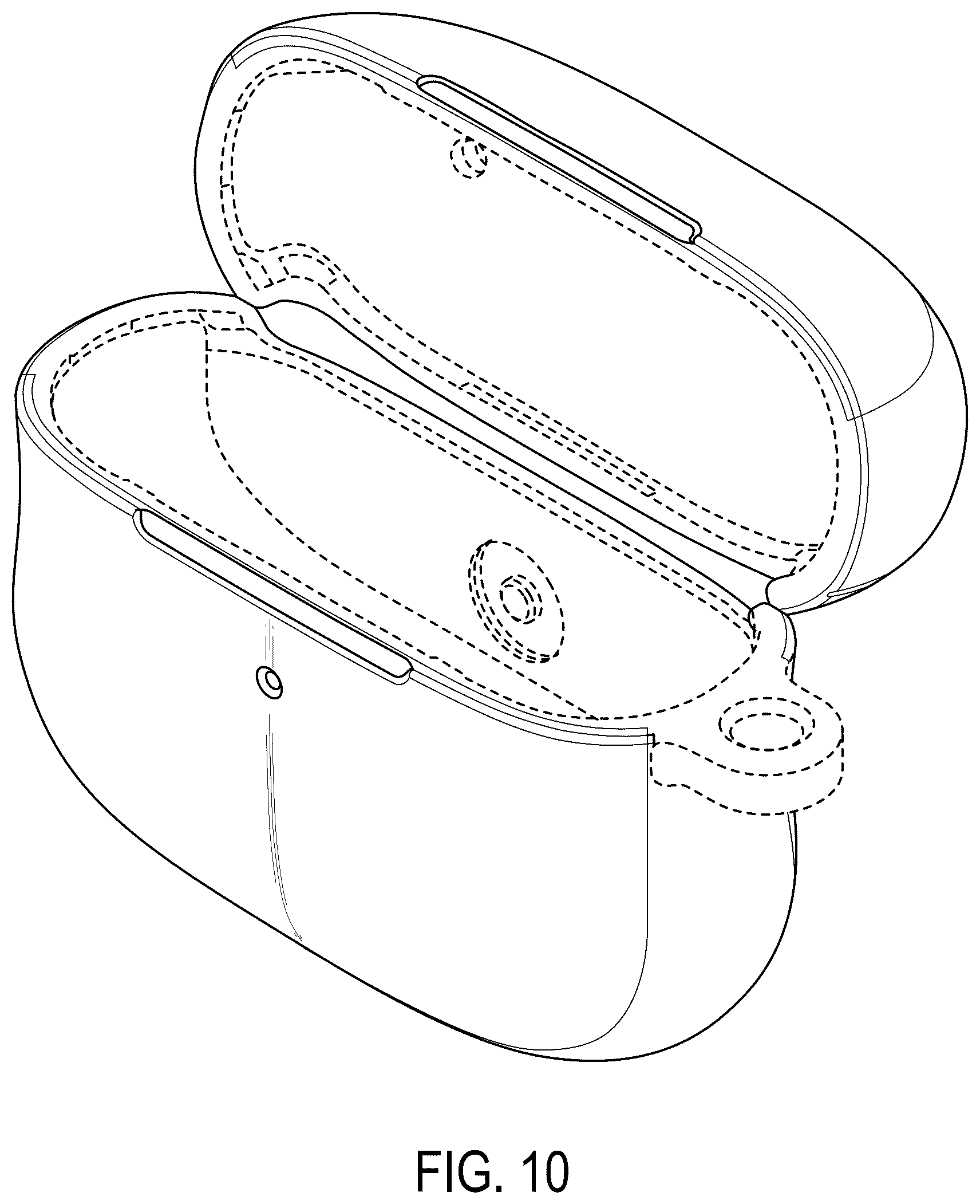 Patent USD1043118 Figure 10 – Cover for earphone case