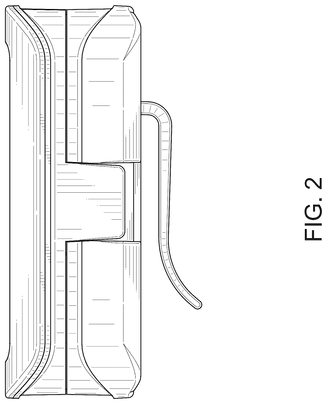 Patent USD1043119 Figure 2 – Tool box