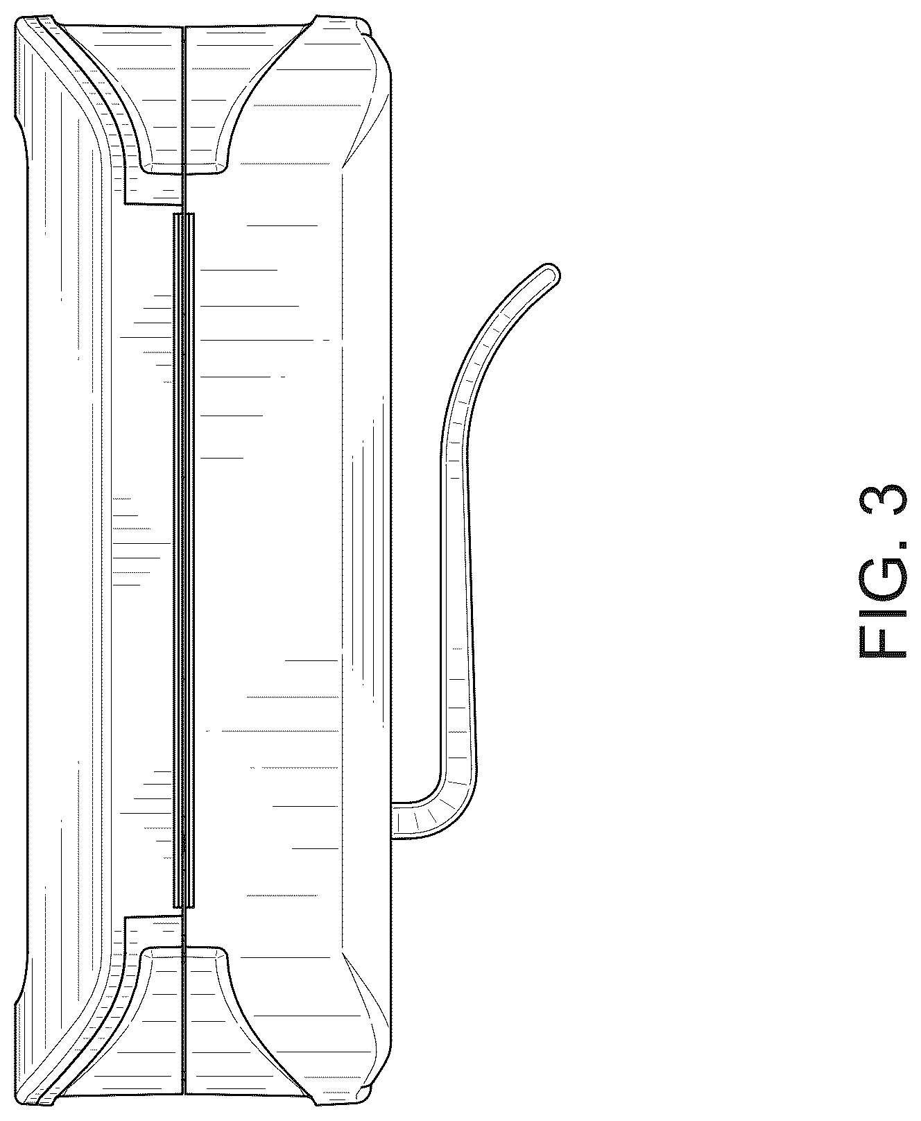Patent USD1043119 Figure 3 – Tool box