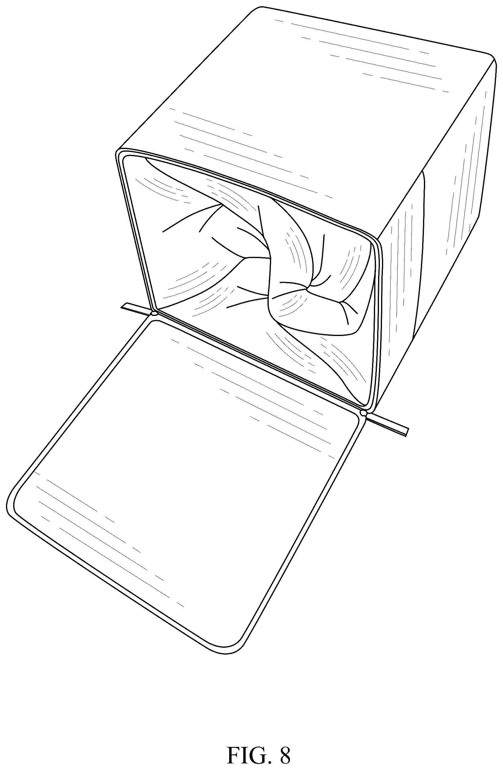 Patent USD1043122 Figure 8 – Toy storage basket