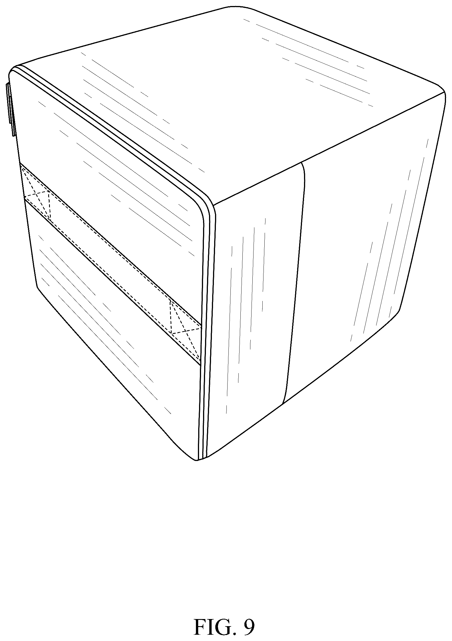 Patent USD1043122 Figure 9 – Toy storage basket