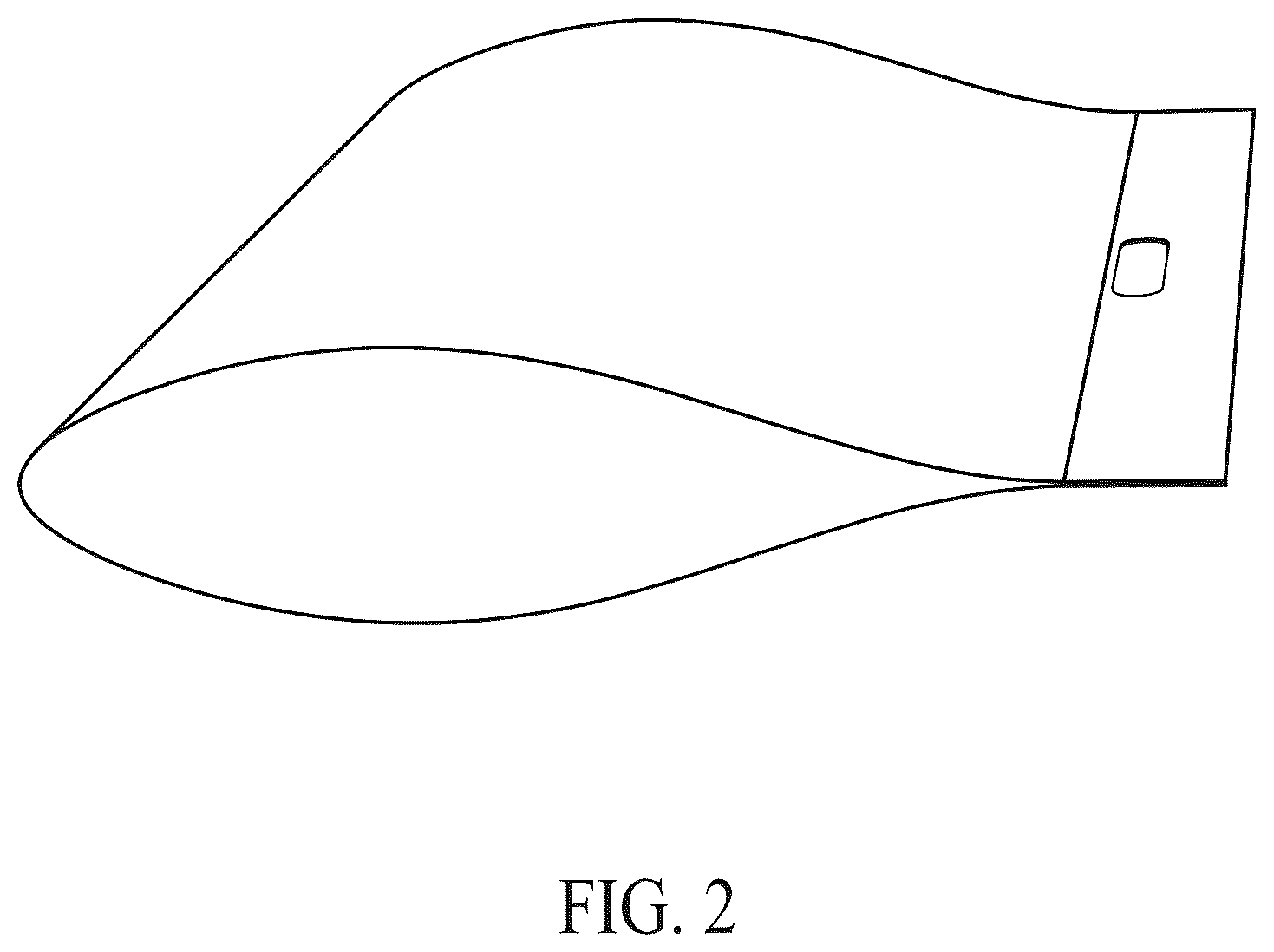 Patent USD1043124 Figure 2 – Carrier bag