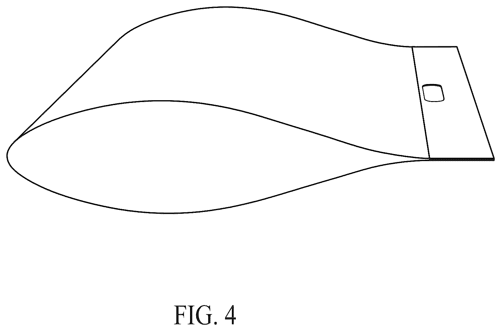 Patent USD1043124 Figure 4 – Carrier bag