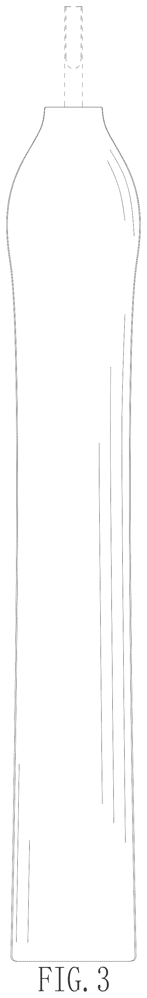 Patent USD1043125 Figure 3 – Electric toothbrush handle