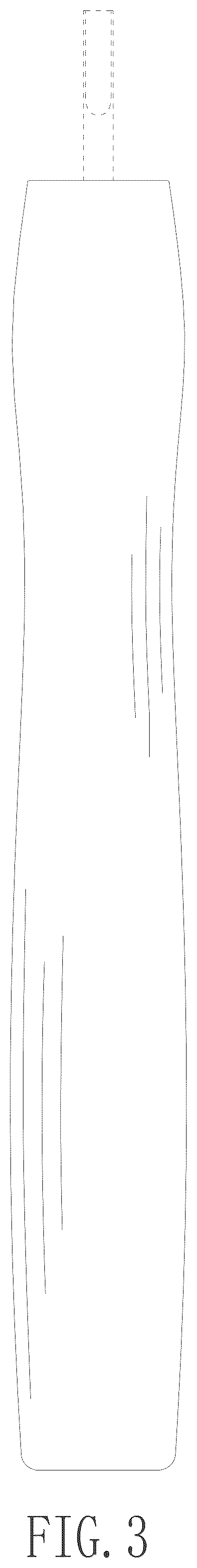 Patent USD1043126 Figure 3 – Electric toothbrush handle