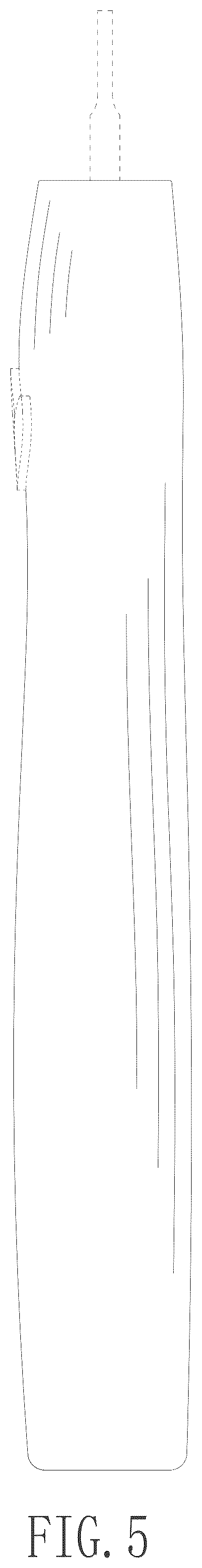 Patent USD1043126 Figure 5 – Electric toothbrush handle