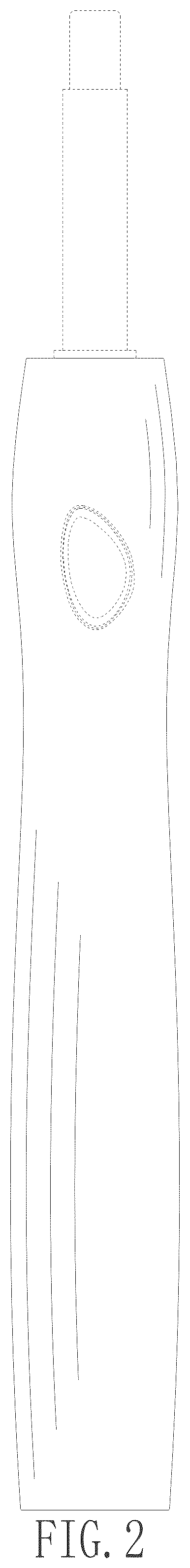 Patent USD1043127 Figure 2 – Electric toothbrush handle
