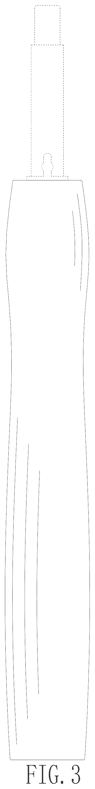Patent USD1043127 Figure 3 – Electric toothbrush handle