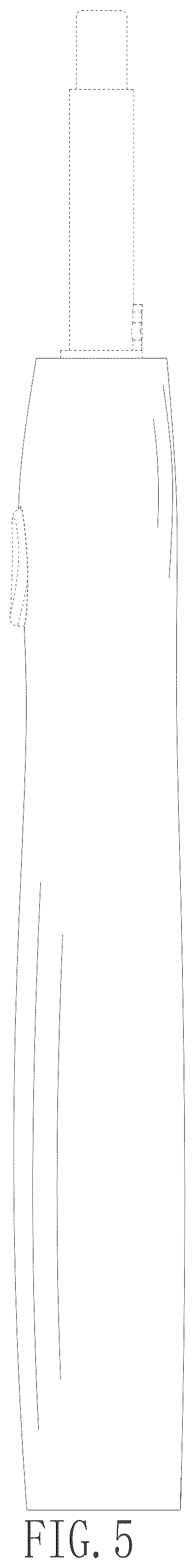 Patent USD1043127 Figure 5 – Electric toothbrush handle
