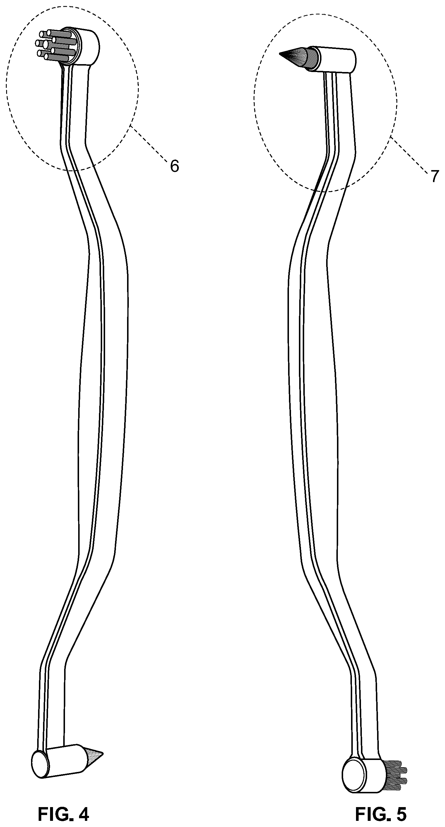 Patent USD1043129 Figure 2 – Dual sided cat toothbrush