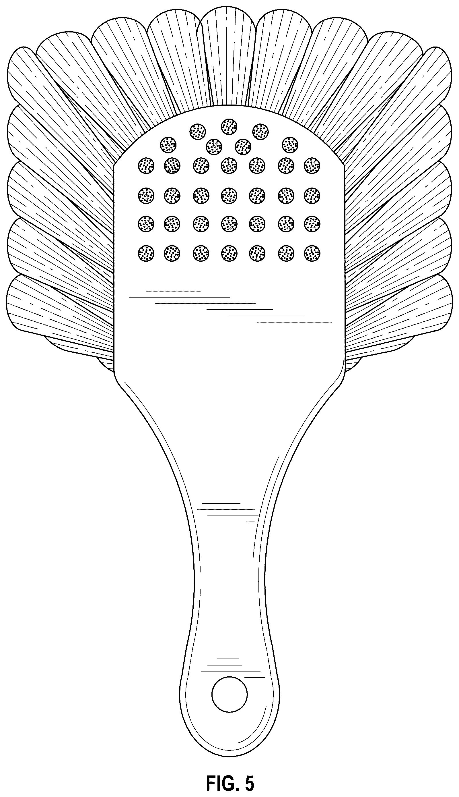 Patent USD1043130 Figure 4 – Combination scrub brush