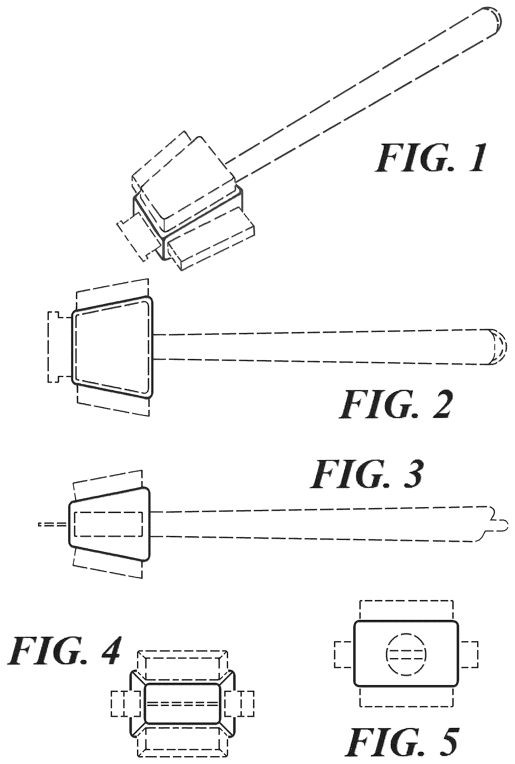 Patent USD1043132 Figure 1 – Grill brush head