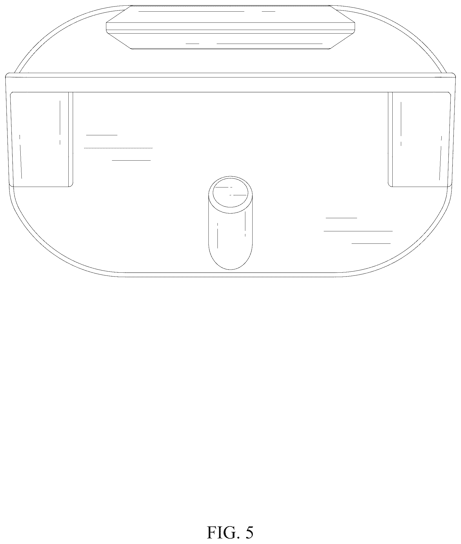 Patent USD1043137 Figure 5 – Hat hanger