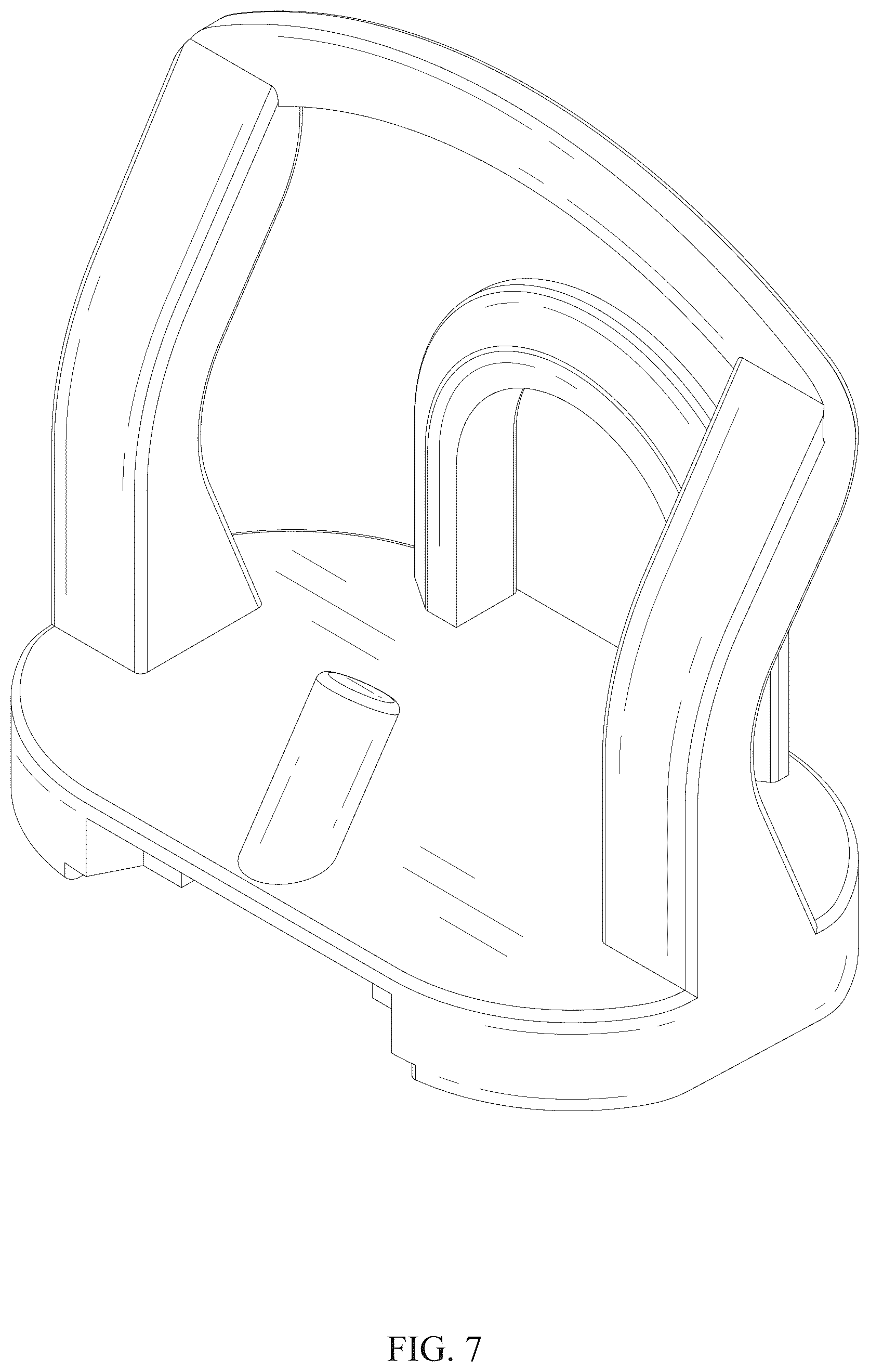 Patent USD1043137 Figure 7 – Hat hanger
